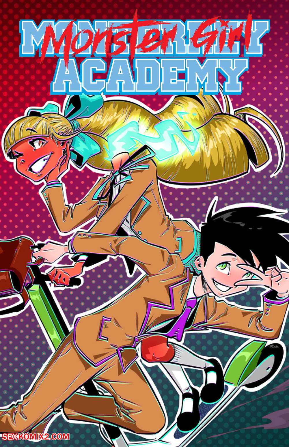 Porn comics Monster Girl Academy. Worky Zark. 01