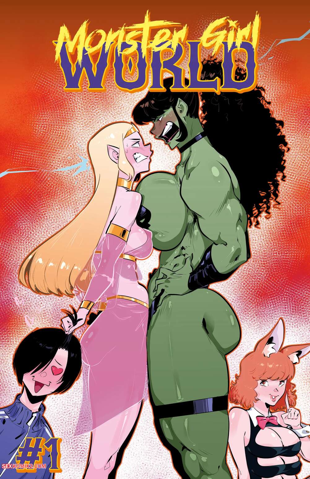 Porn comics Monster Girl World. Krazy Krow, Worky Zark