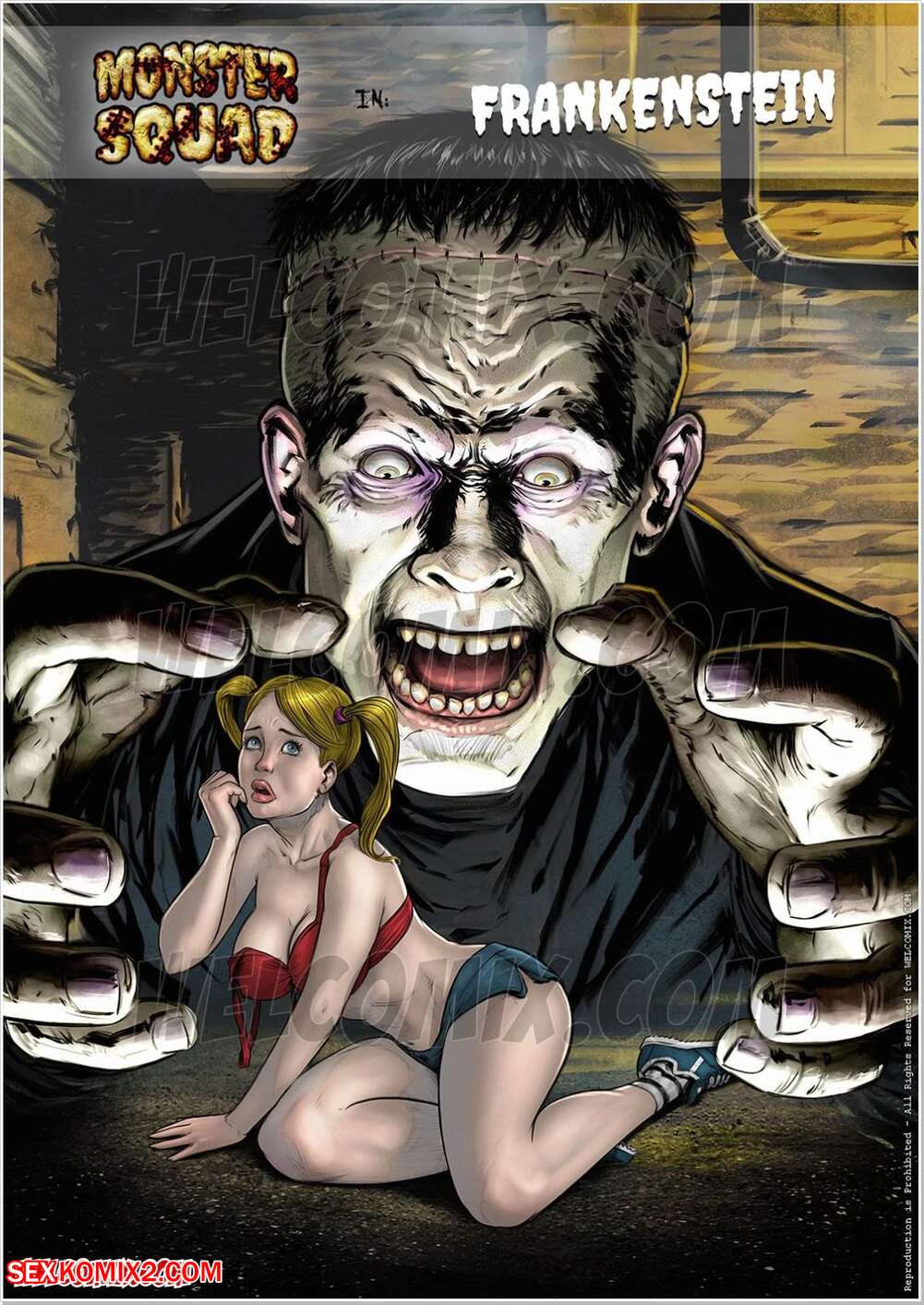 Porn comics Monster Squad. Chapter 2. WC TF.
