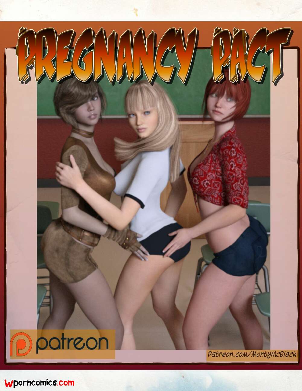 Porn comics Monty McBlack. Pregnancy Pact