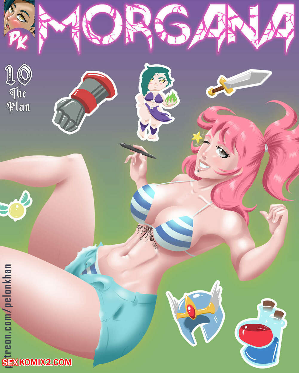 Porn comics Morgana 10. PelonKhan