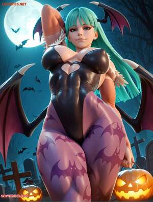 Porn comics Morrigan Aensland. Pein