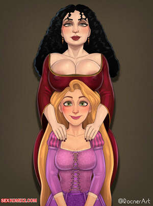 Porn comics Mother Gothel X Rapunzel. Tangled. Rocner