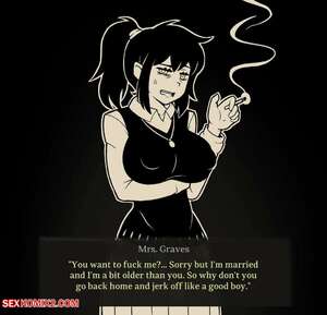 Porn comics Mrs. Graves. Blazecasper