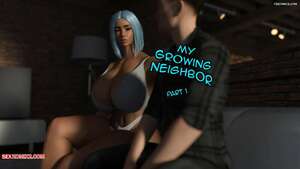 Porn comics My Growing Neighbor. Chapter 1. EndlessRain0110