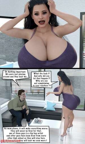 Porn comics My Mom Cant Be A Black Cock Slut. Bladoman