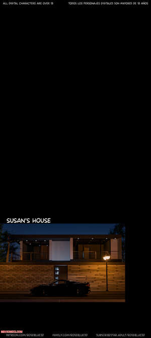 Porn comics My Neighbors Widow. Chapter 50. Rose Blue 3D