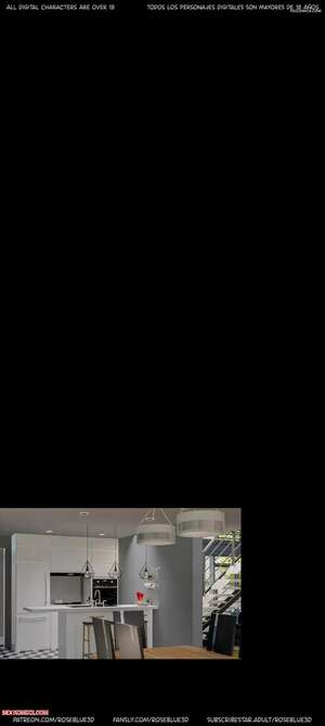 Porn comics My Neighbors Widow. Chapter 51. Rose Blue 3D