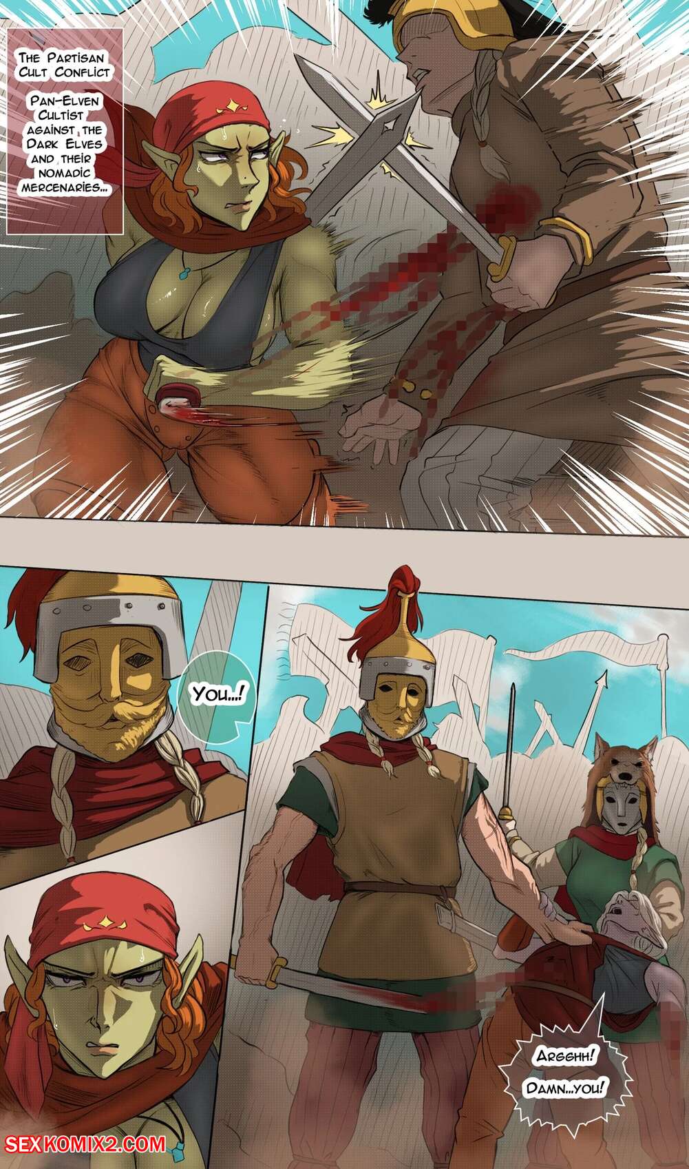 Porn comics My Partisan Elven Girl. Hachijuu