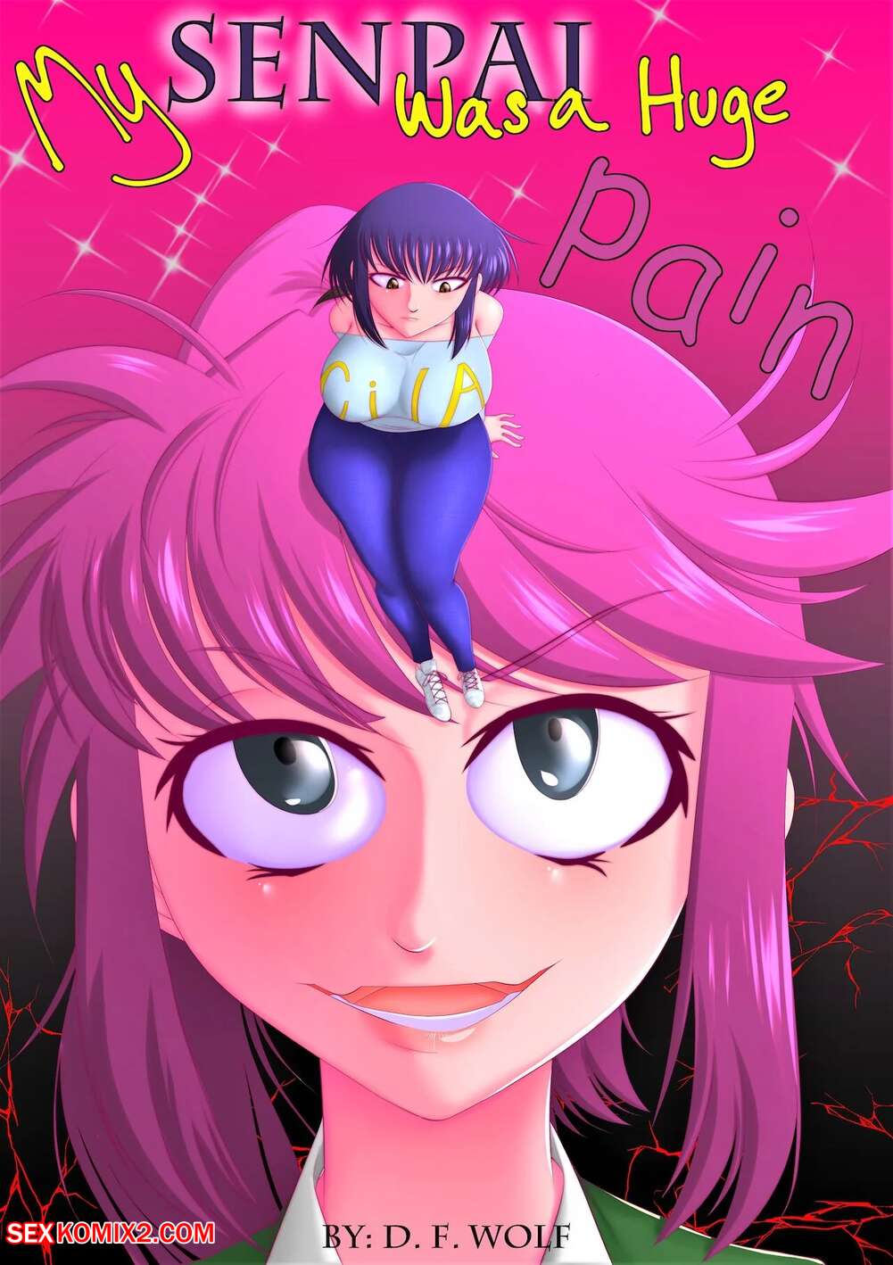 Porn comics My Senpai WAS a Huge Pain 2021 Remix. dela fry wolf