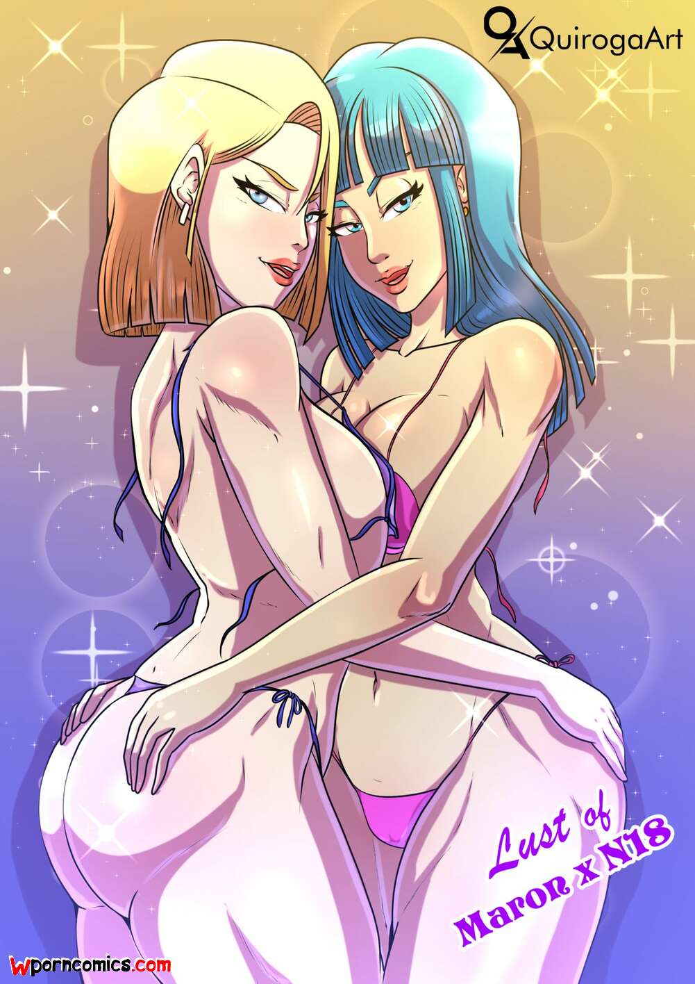 Porn comics N18 Lust Adventure. QuirogaArt