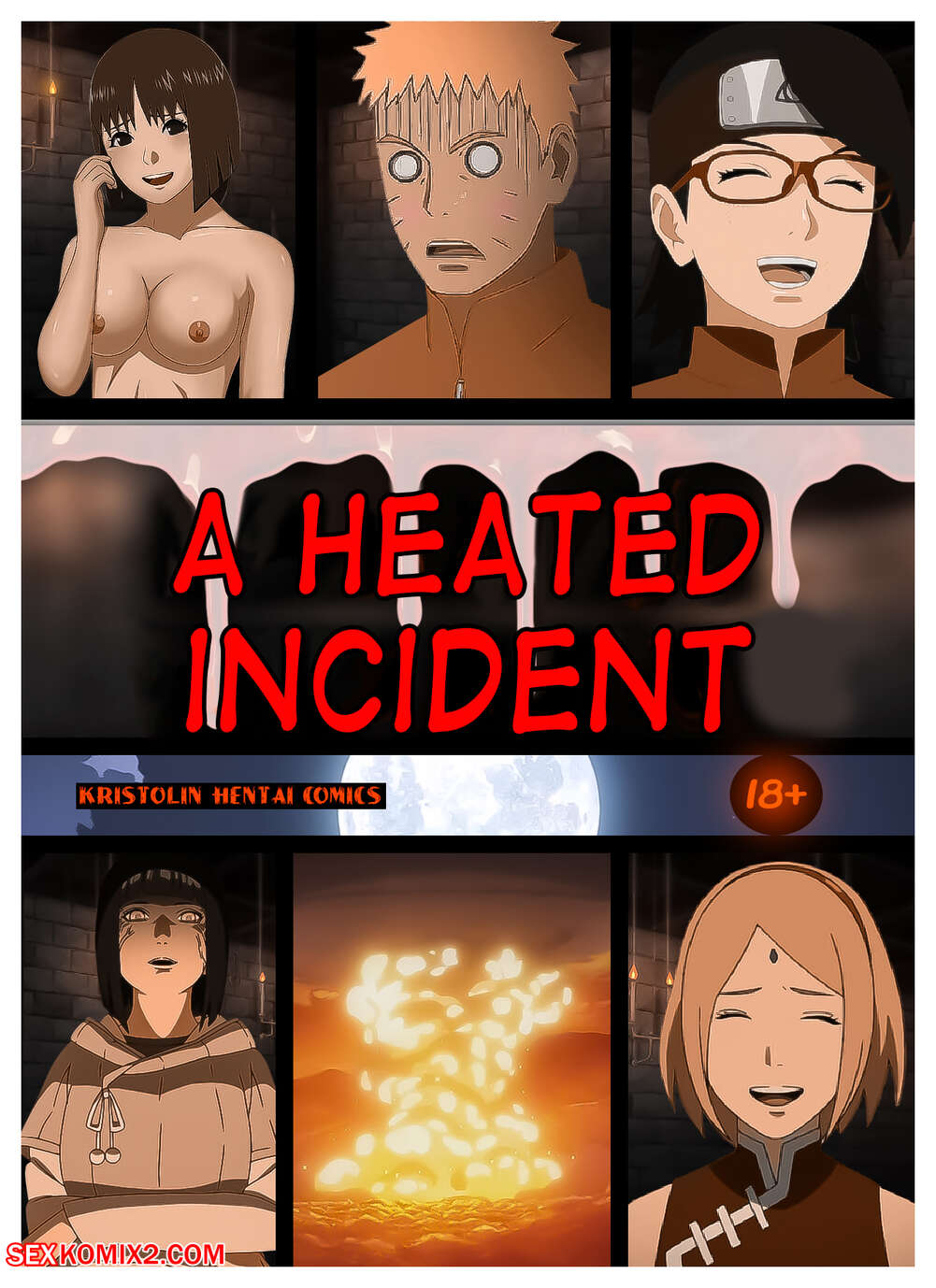 Porn comics Naruto. A heated incident. KristoLin