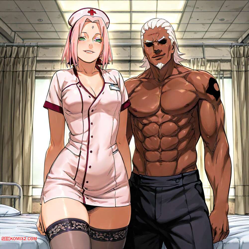 Porn comics Naruto. Sakura x Raikage. narugirls ai