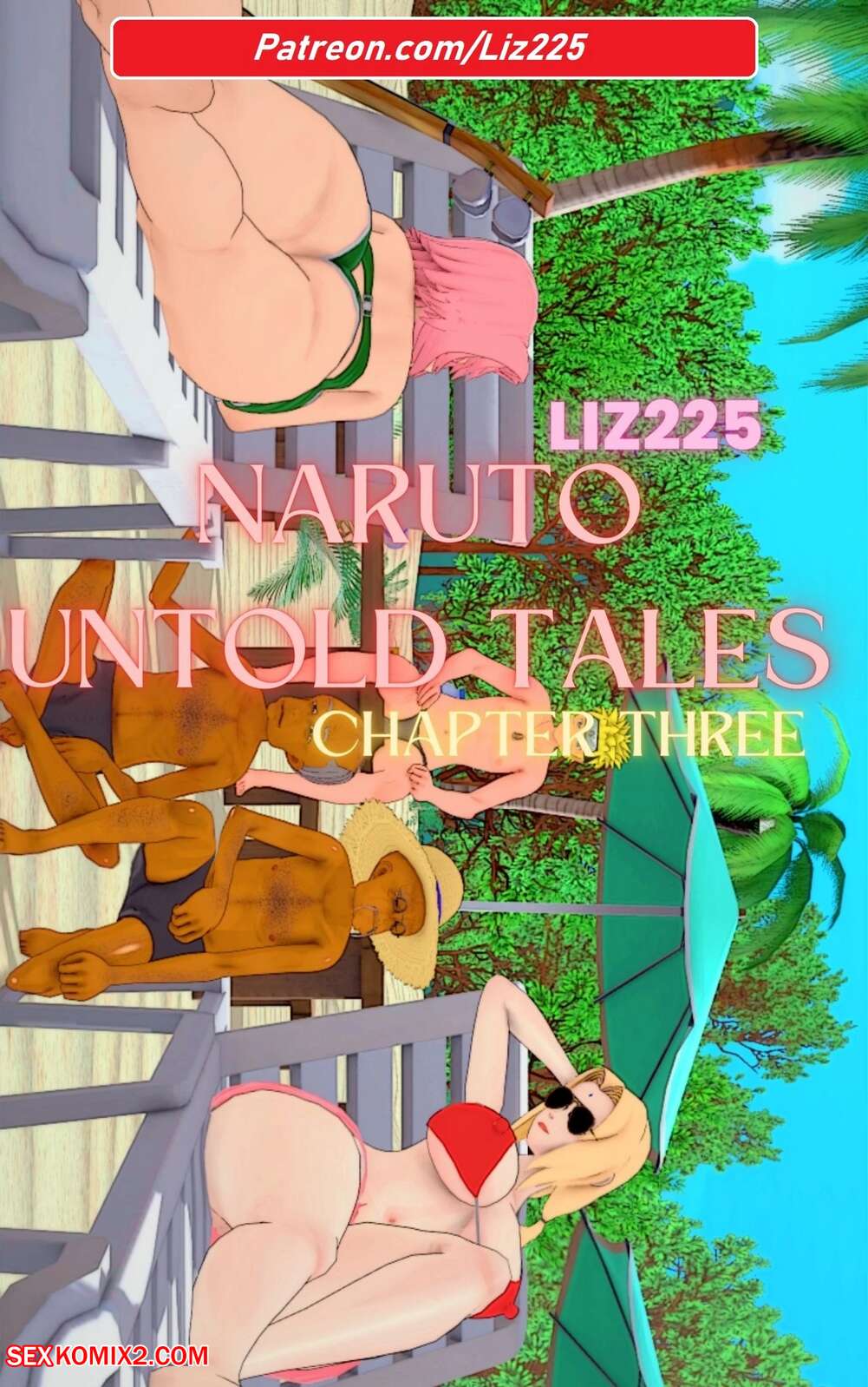 Porn comics Naruto. Untold tales 3. Liz225