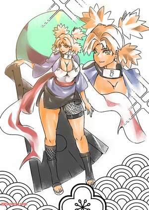 Porn comics Naruto x Temari. Karyoten