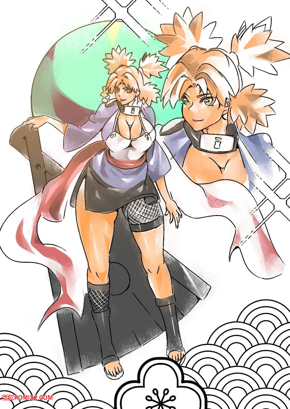 Porn comics Naruto x Temari. Karyoten