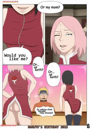 Porn comics Narutos Birthday Comic. Erogakure