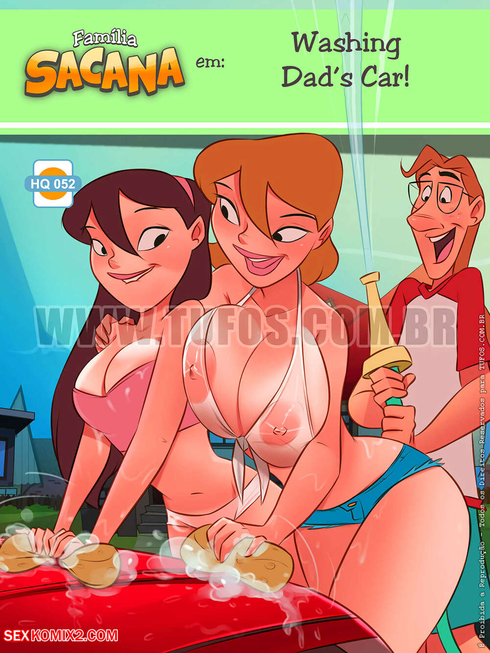 Porn comics Naughty Fam. Chapter 52. WC TF.