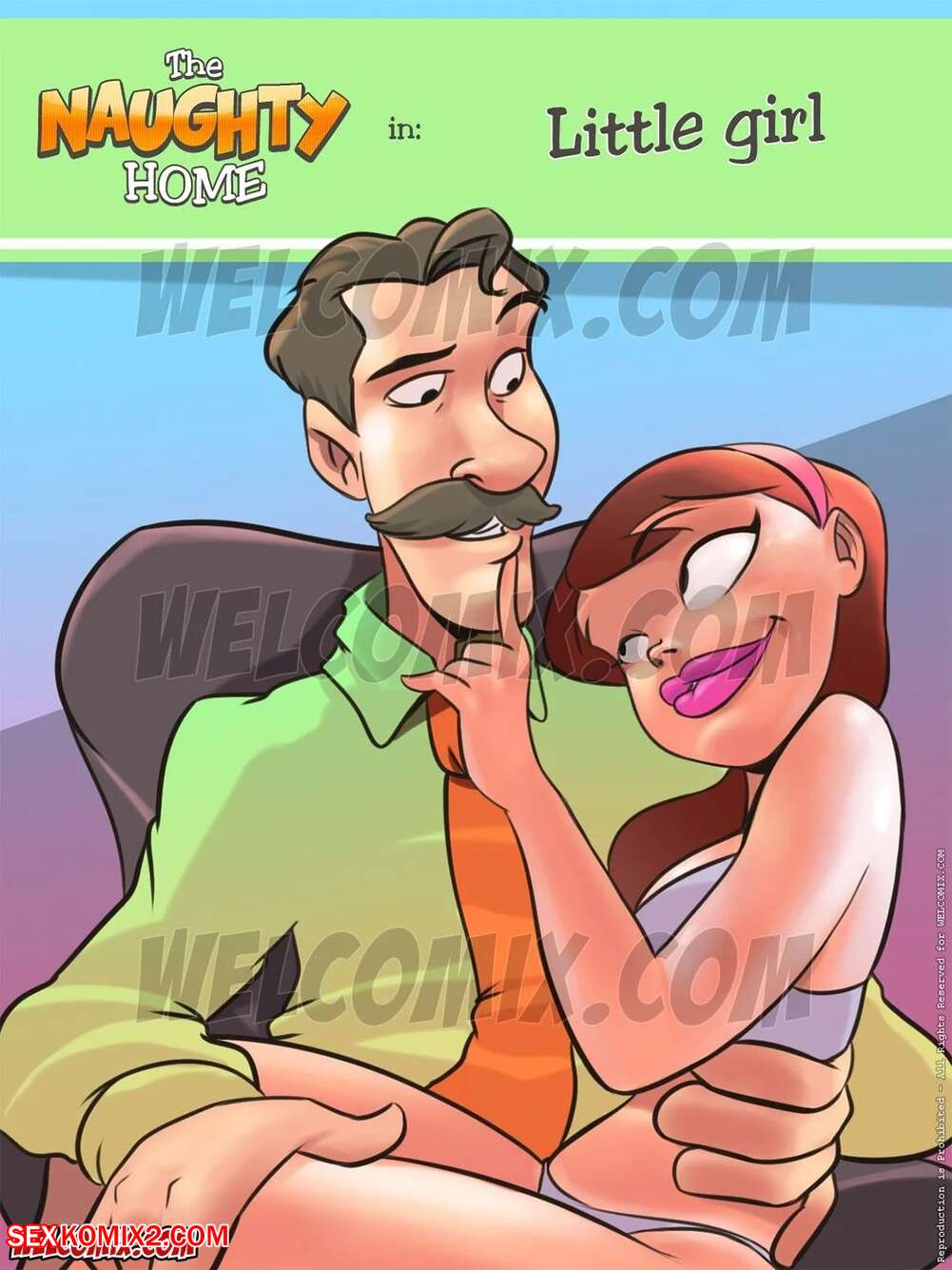 Porn comics Naughty Fam. Little Girl. Chapter 1. WC TF.