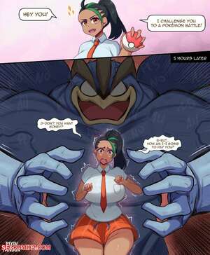 Porn comics NEMONA. Fake Face