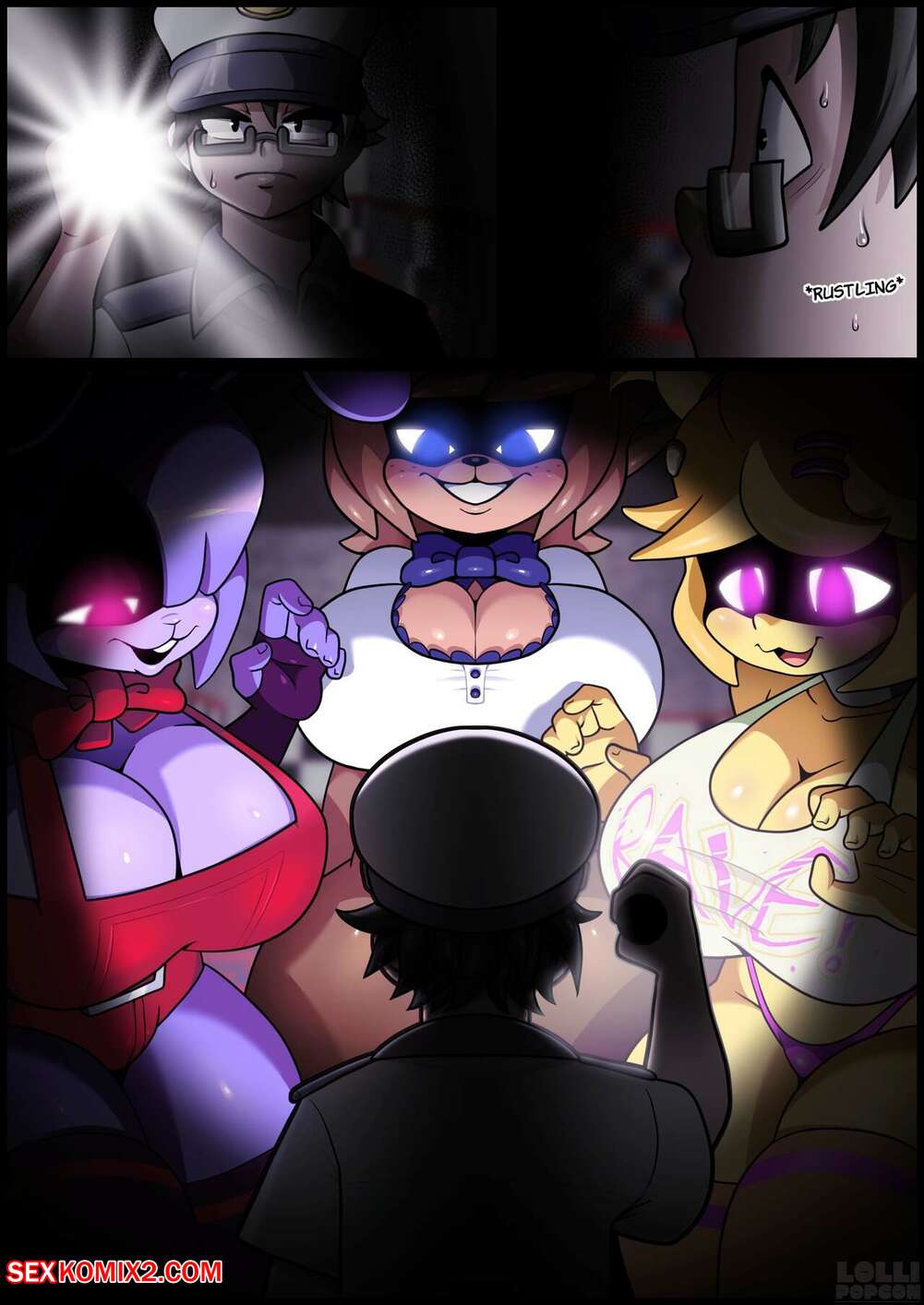 Porn comics Newbie at the Nightclub. Five Nights at Freddys