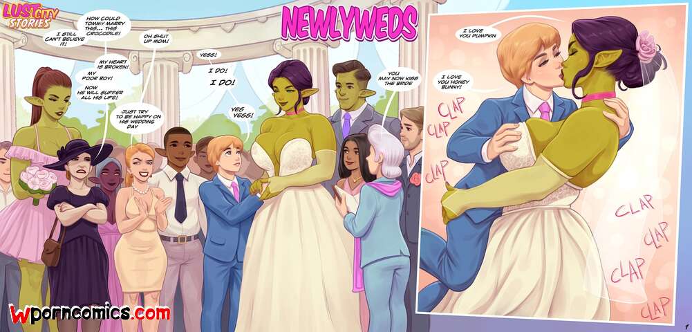 Porn comics Newlyweds. Chapter 1. Rino99.