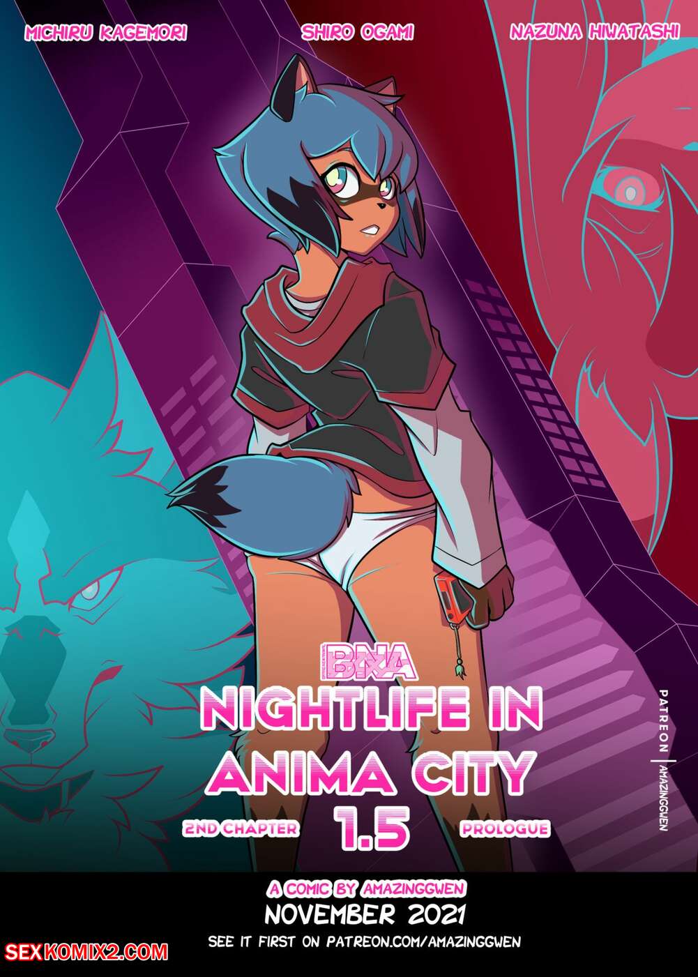 Porn comics Nightlife In Animacity 1.5. Amazinggwen