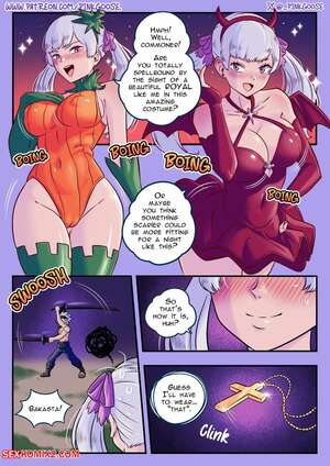 Porn comics Noelle x Asta x Nero. Black Clover. PinkGoose