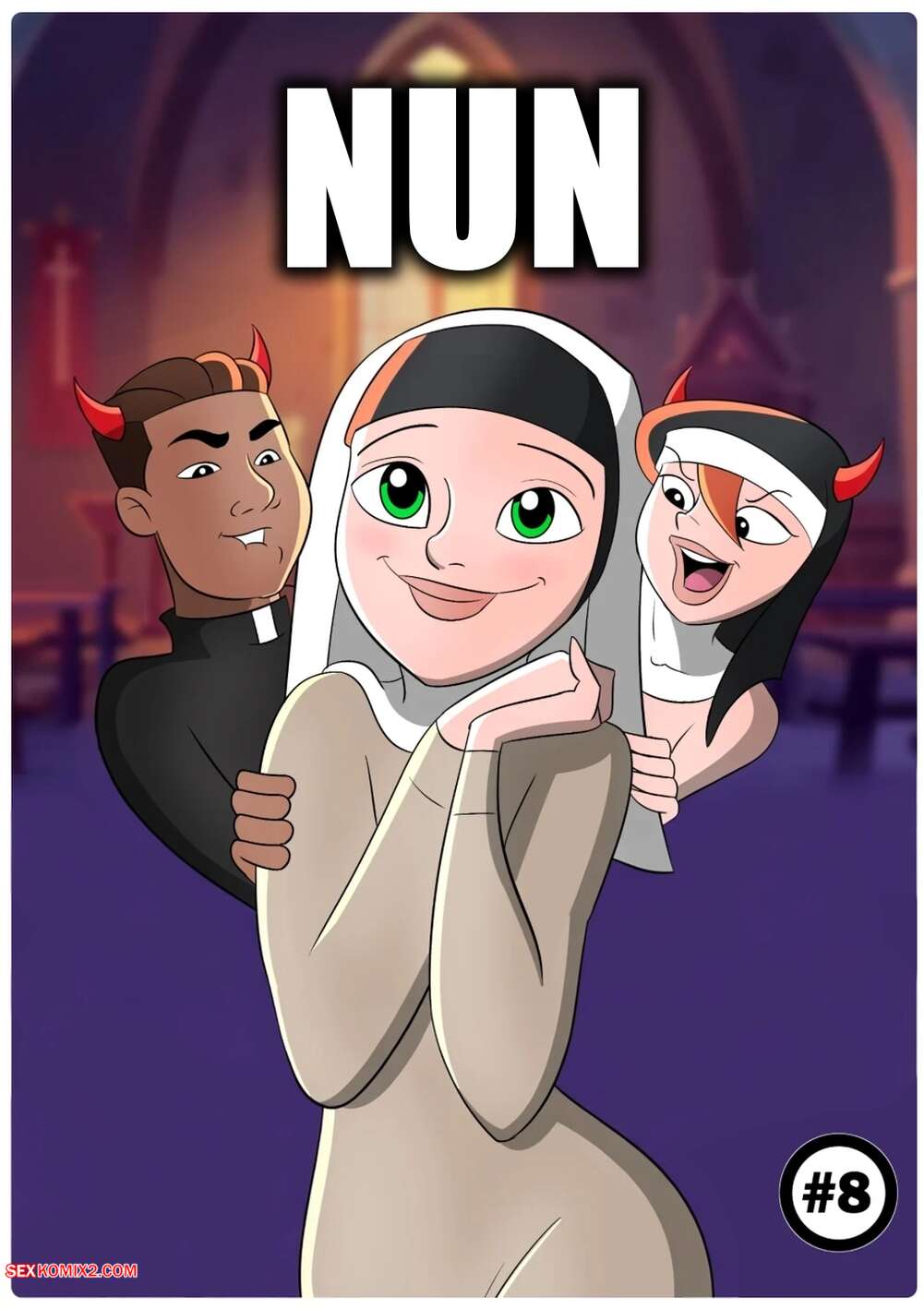 Porn comics Nun. Chapter 8. A freira. HQPorno