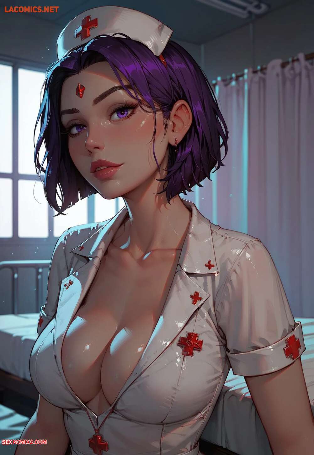 Porn comics Nurse Ravens Clinic. LowFireStudios