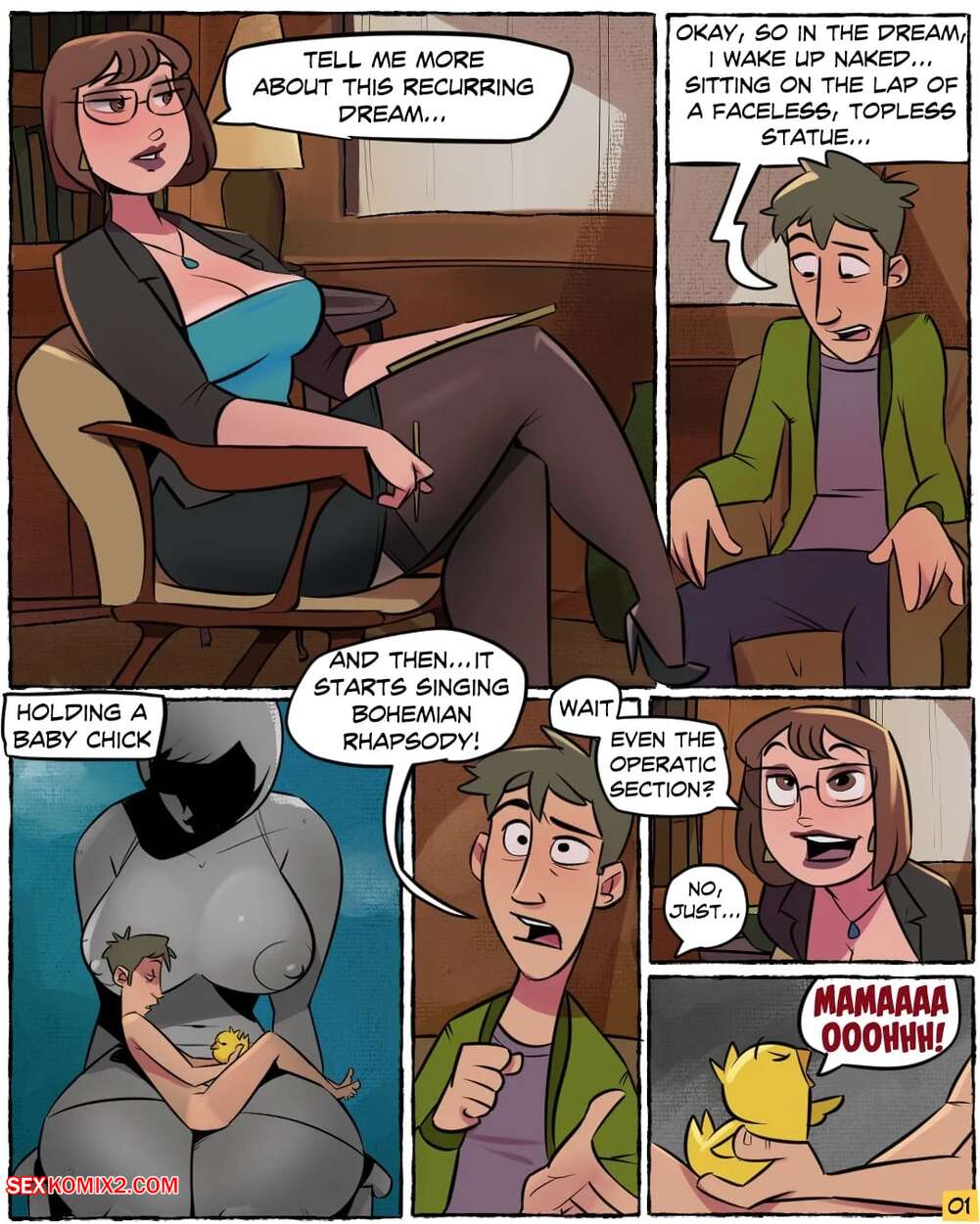 Porn comics NymphoSophia. JMoz.