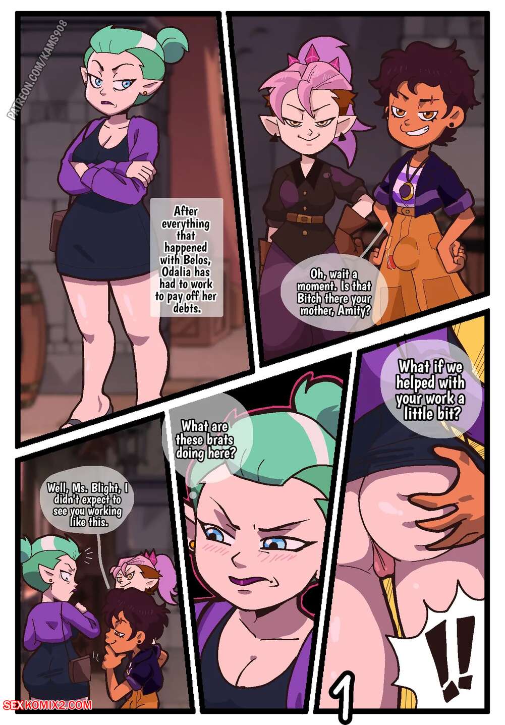 Porn comics Odalia X Lumity. The Owl House