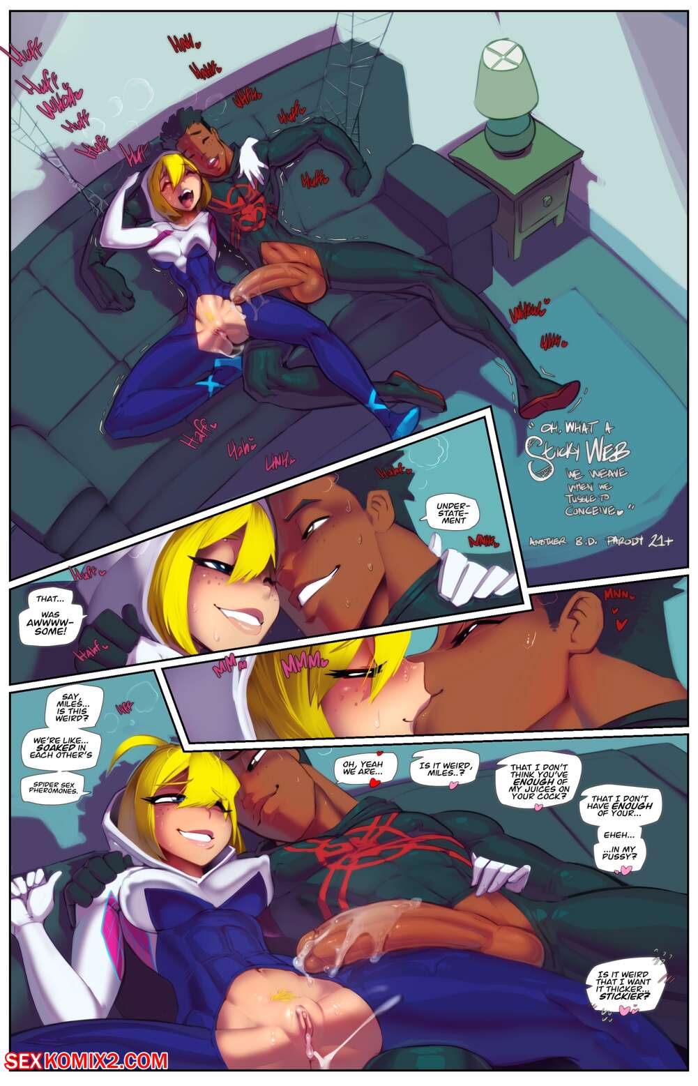 Porn comics Oh. What A Sticky Web. Chapter 2. Fred Perry.