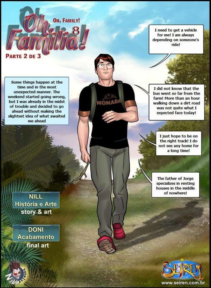 Porn comics Oh Family. Chapter 8. Part 2.