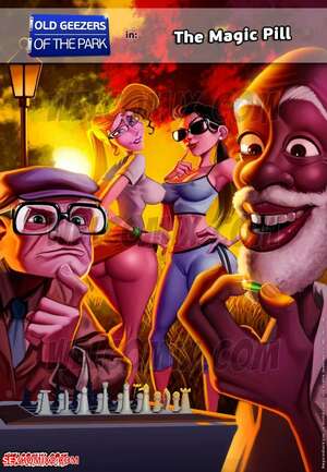 Porn comics Old Geezers Of The Park. The Magic Pill. Chapter 1. WC TF.