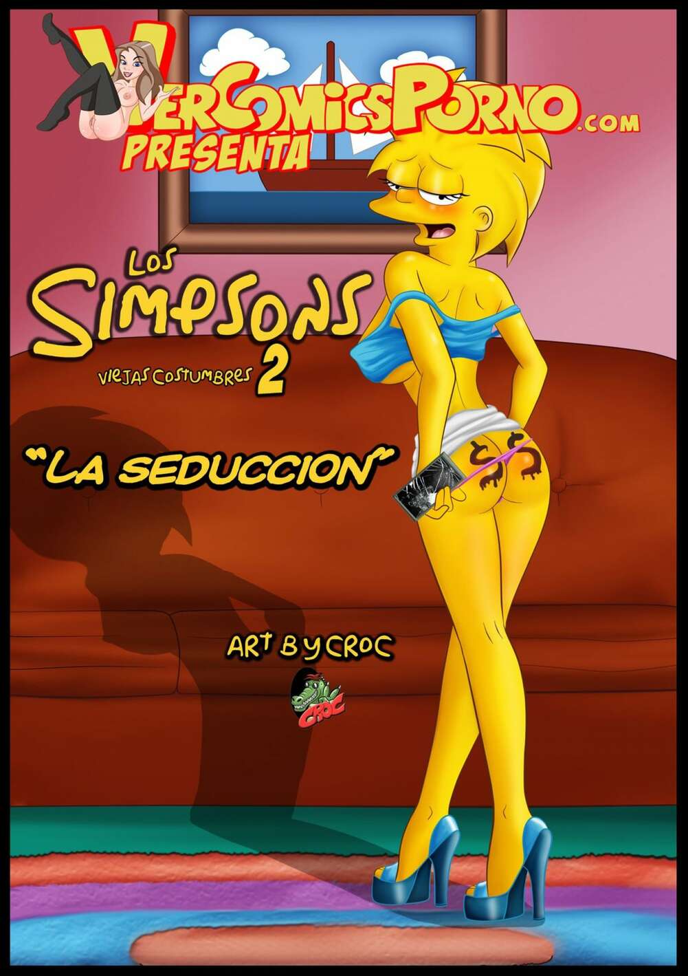 Porn comics Old Habits. Part 2. The Simpsons.
