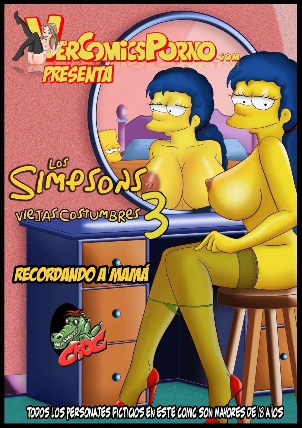 Porn comics Old Habits. Part 3. The Simpsons.