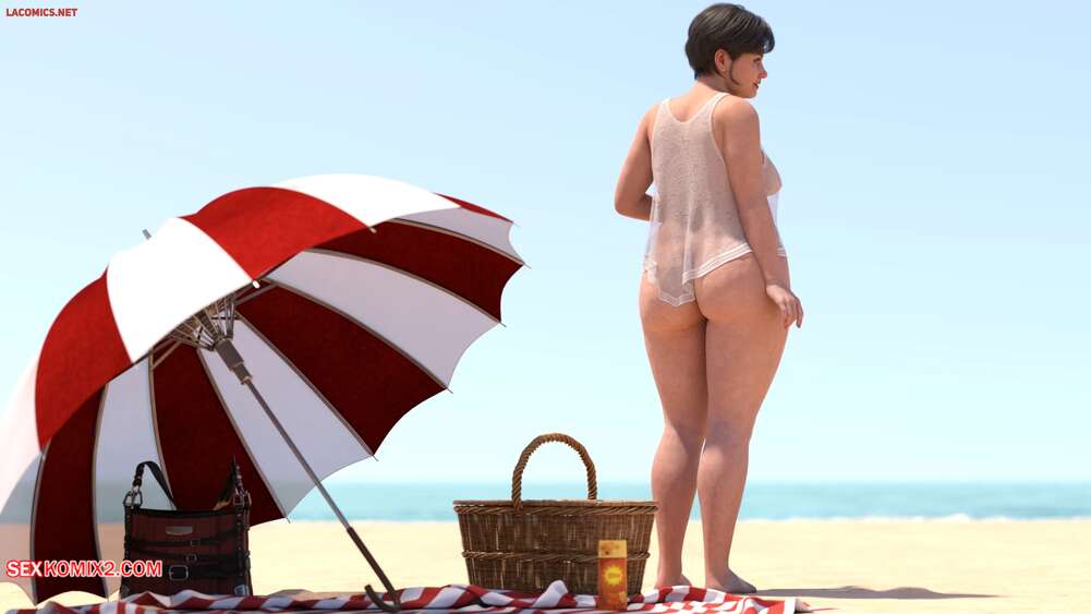 Porn comics On The Beach With Mrs Butler. JayyBoww