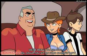Porn comics On the Road. Ben 10. JinAsault