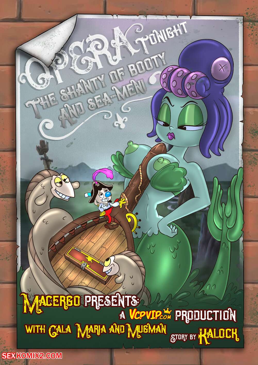 Porn comics Opera Tonight. Chapter 2. The Cuphead Show. Macergo.