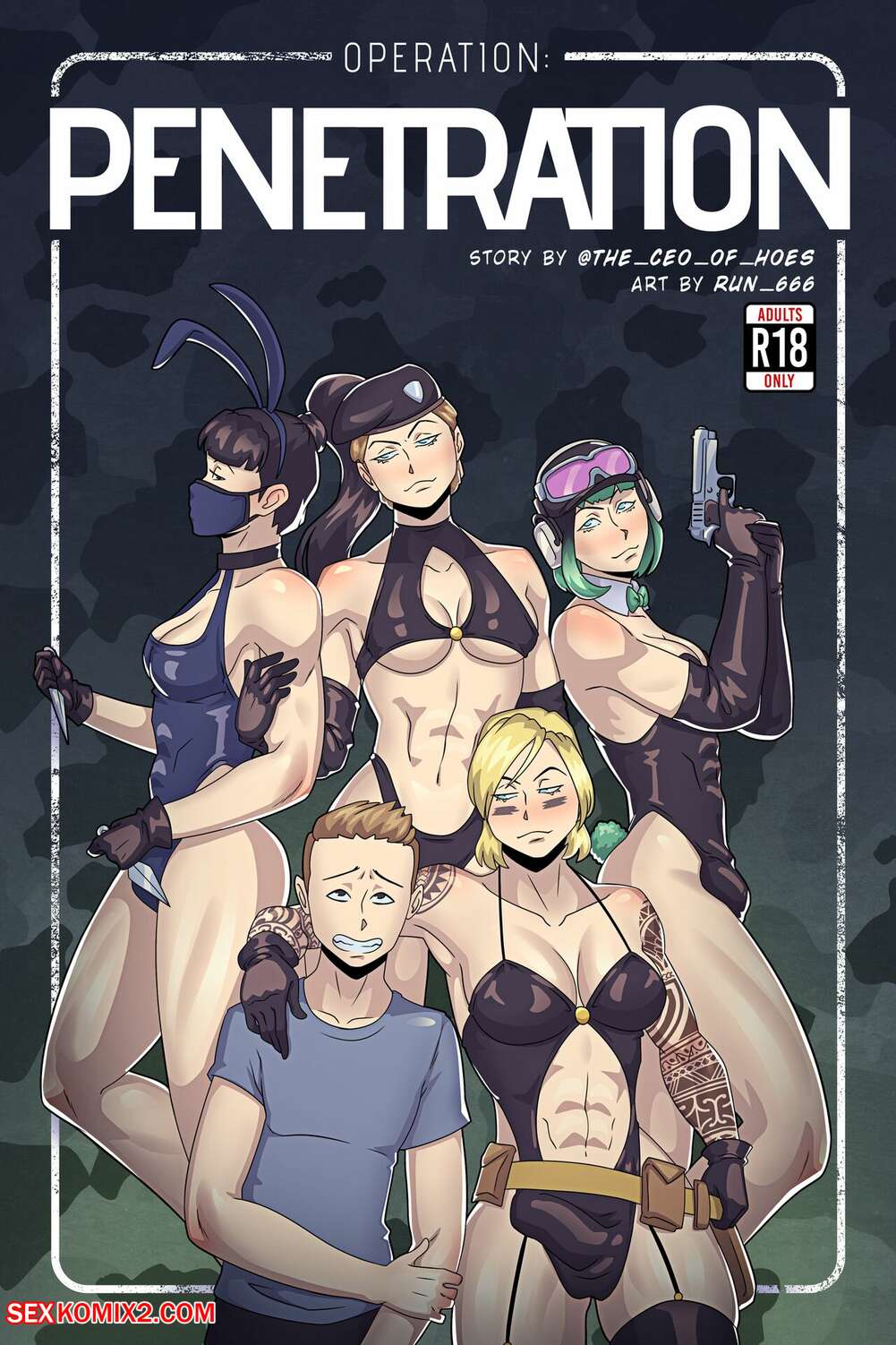 Porn comics Operation. Penetration. Run 666