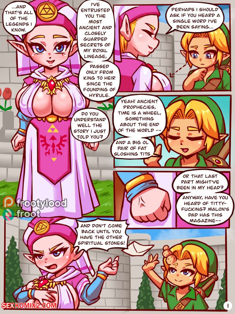 Porn comics Orgasms of Time. Mossy Froot