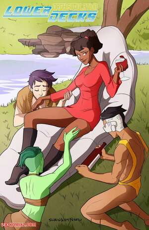 Porn comics Orgy Simulation. Star Trek. Lower Decks. Swain.