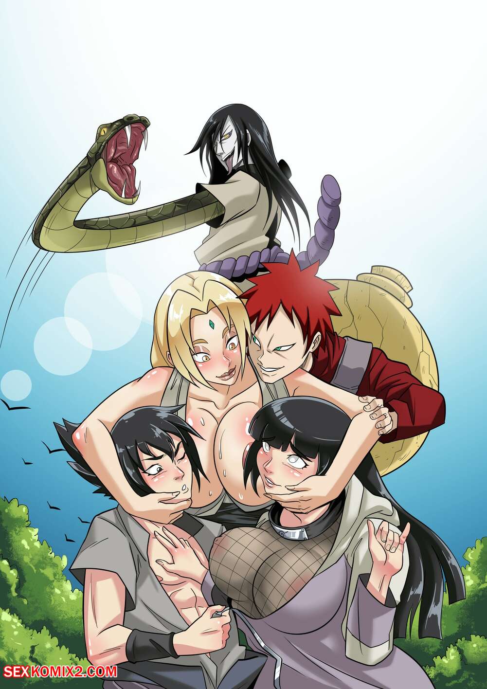 Porn comics Orochimarus Secret Jutsu 2. Kingcomix Exclusive