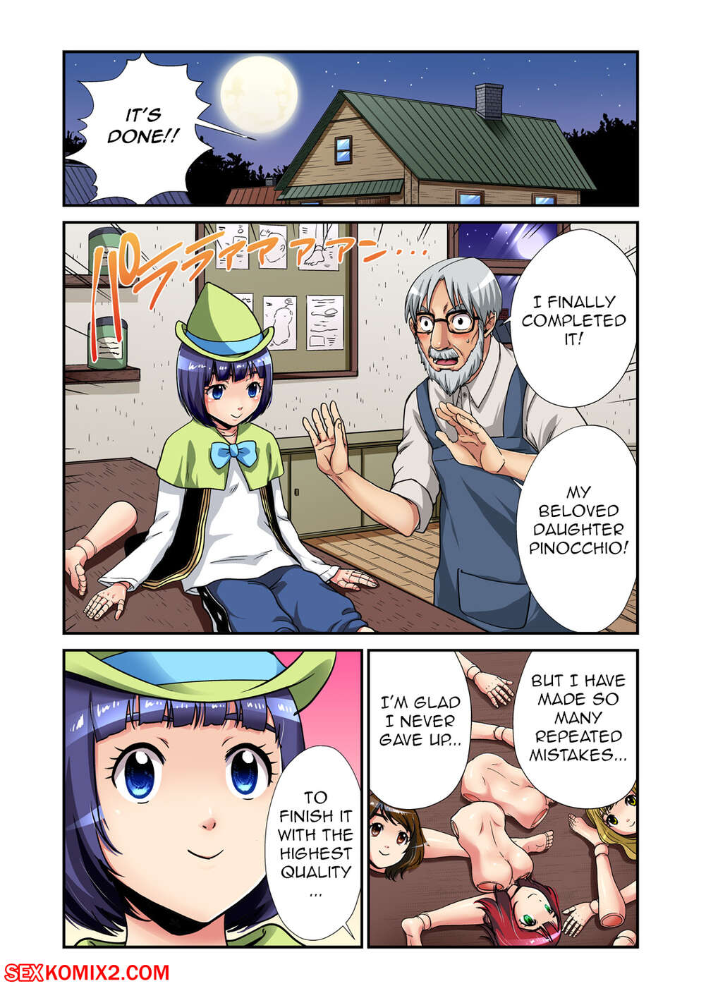 Porn comics Otona no Douwa. Pinocchio. Pirontan.