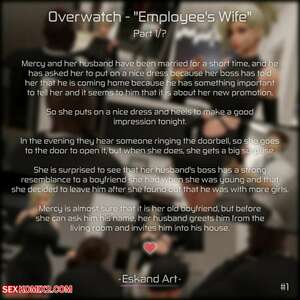 Porn comics Overwatch. Employees Wife. Eskandart.