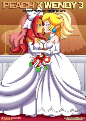 Porn comics Peach X Wendy. Chapter 3. Mario. Palcomix.