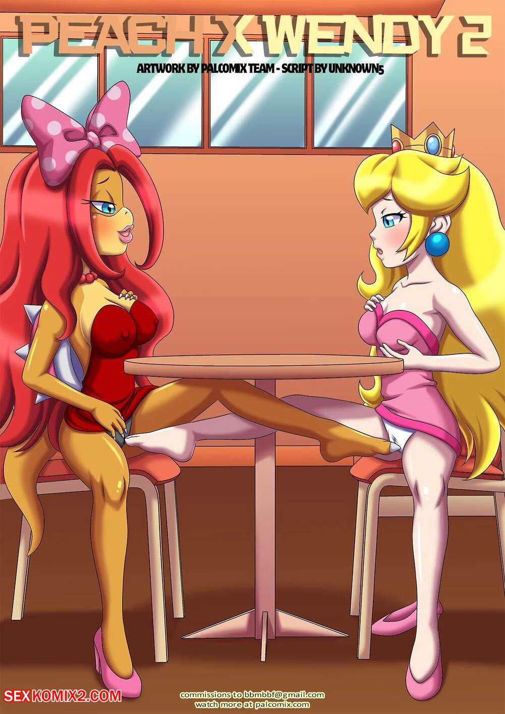 Porn comics Peach X Wendy 2. Palcomix