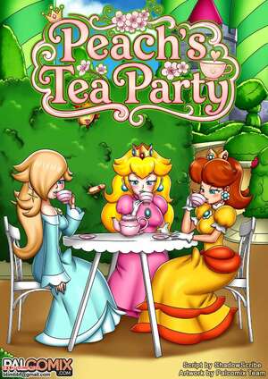 Porn comics Peachs Tea Party. Super Mario Bros. PalComix.