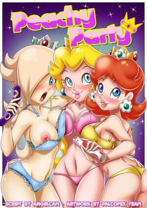 Porn comics Peachy Party. Mario Series.